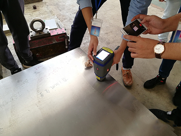 汽車製造企業手持式光譜分析儀應用案（àn）例