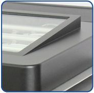 櫥窗傾（qīng）斜設計防回流